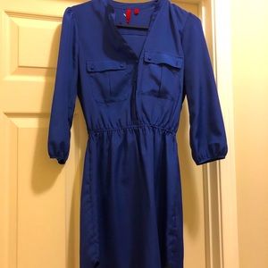 😊 Beautiful purple indigo dress.